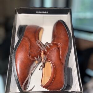 Classic Brown Leather toddler Shoes